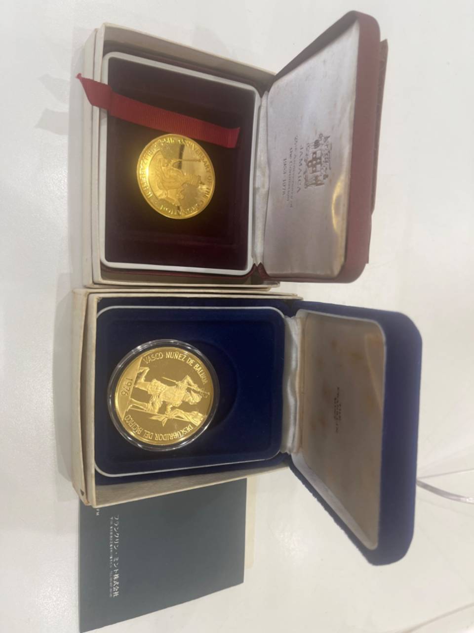 外国の金貨を滋賀県草津市の女性からお買取しました。